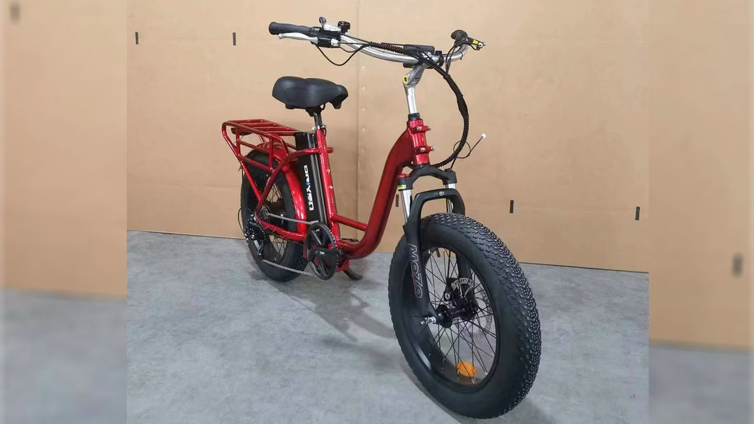 hd electric bicycle Driven HD Mini Cargo Step Through EBike – Cecil's Cyclery
