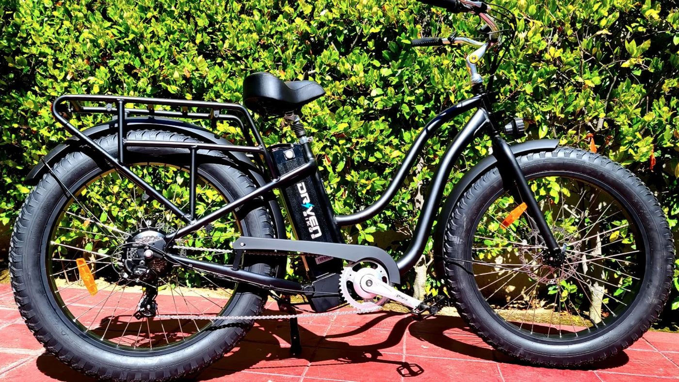 Driven HDR Step Through Beach Cruiser EBike