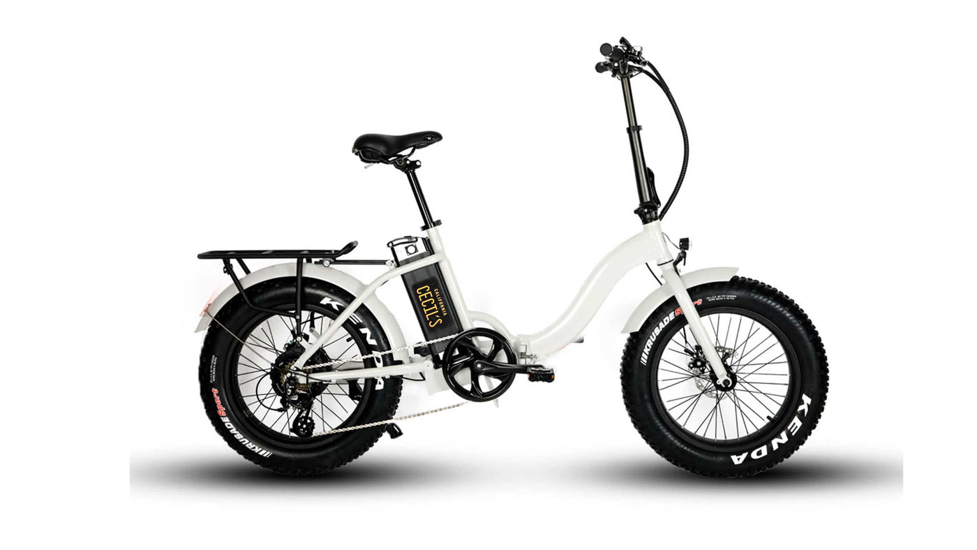 Cecil's Folding Fat Tire Electric Bike