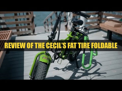 Cecil's Folding Fat Tire Electric Bike