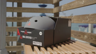Dual Certified Triple Eight Helmet