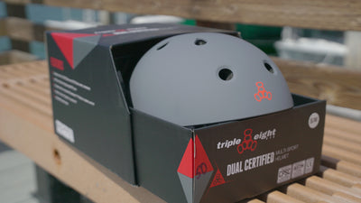 Dual Certified Triple Eight Helmet