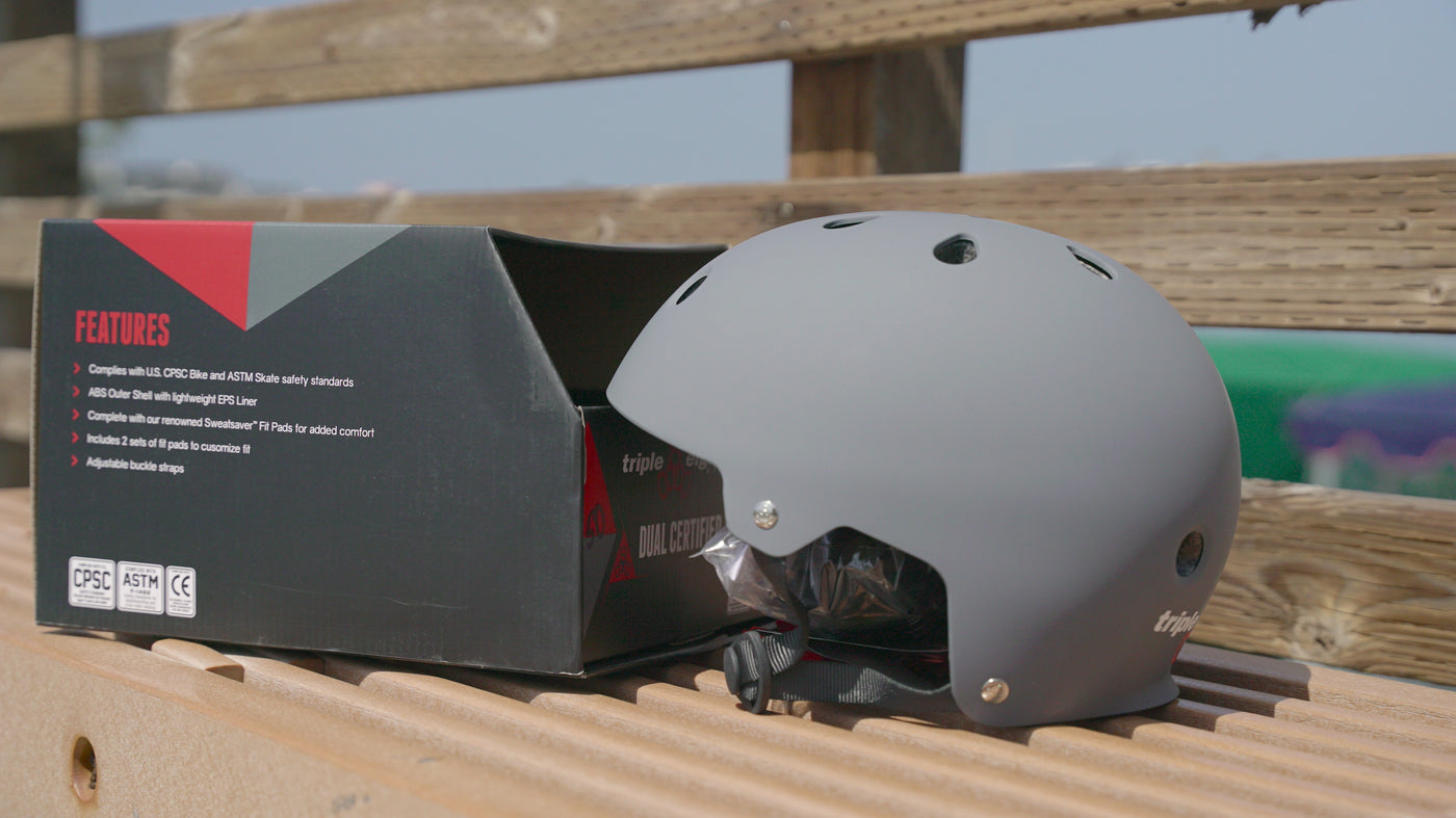 Dual Certified Triple Eight Helmet