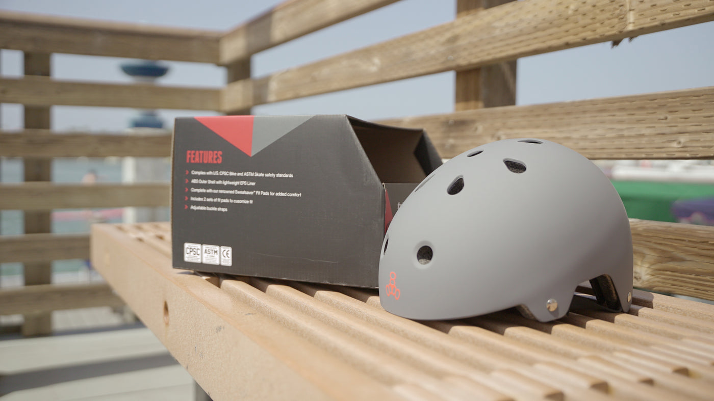 Dual Certified Triple Eight Helmet