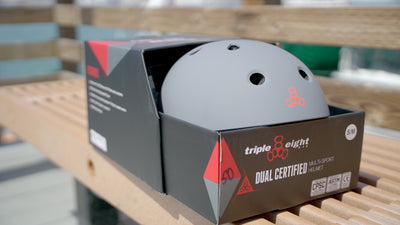 Dual Certified Triple Eight Helmet