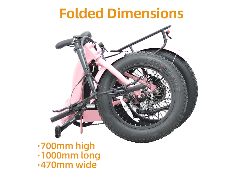 folding electric fat tire bike bicycle Folding Fat Tire Electric Bike