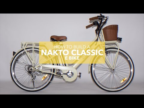 Nakto Classic Electric Bike | Cecil's Cyclery  Cecil's Cyclery